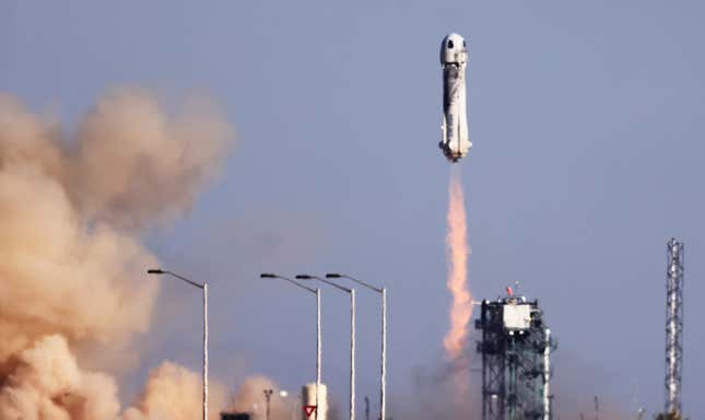 Blue Origin has now sent 10 crewed missions using the company’s New Shepard rocket.