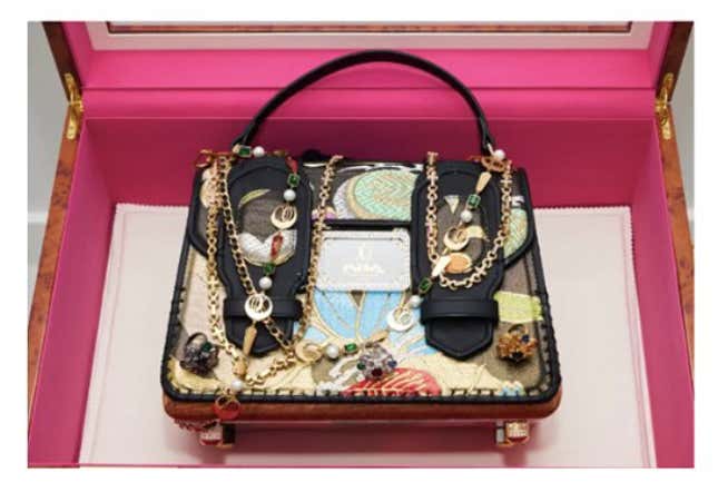 Image for article titled This Black Male Designer's Darling Art Basel Handbag is Selling For How Much??