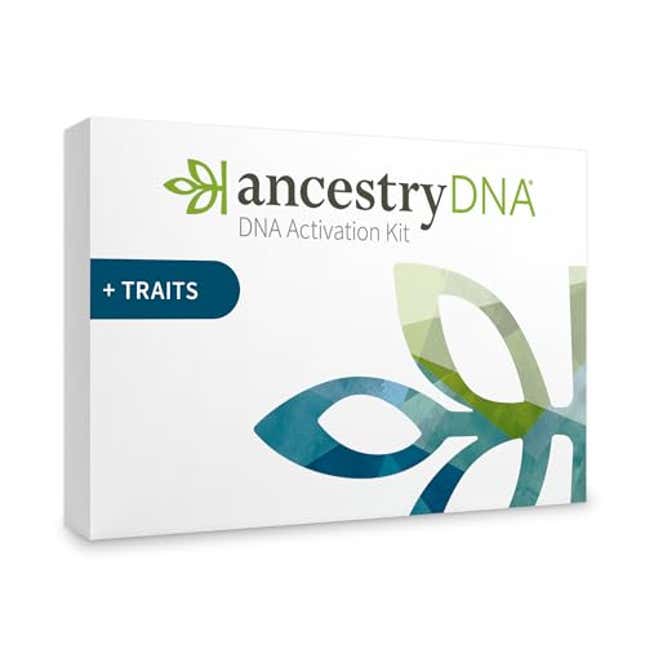 Image for article titled AncestryDNA + Traits Genetic Test Kit: Personalized Genetic Traits, Now 59% Off