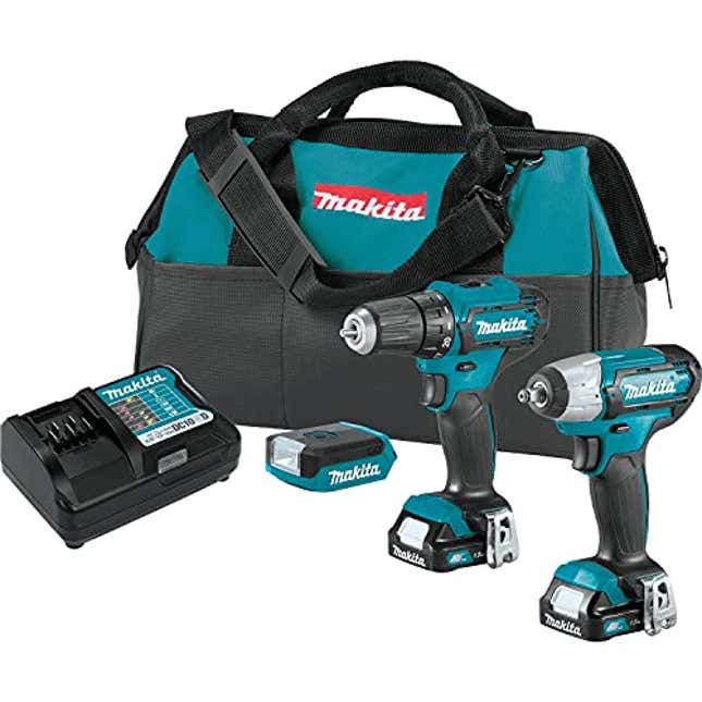 Image for article titled Get 44% Off Makita’s Power Tool Combo Kit: Down From $354 to $199