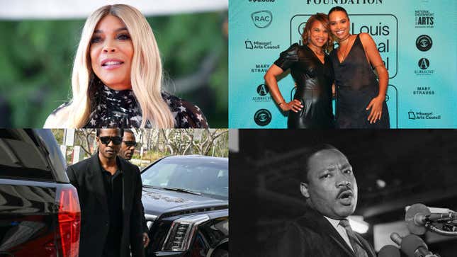 Image for article titled Wendy Williams Guardianship Outrage May Help New York, What Happened At A$AP Rocky&#39;s Gun Trial, MLK&#39;s Family Reacts to Trump Releasing Assassination Files, Kemba Smith Pradia Gets A Second Chance And More