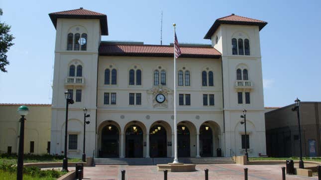 East 180th Street Station, a former railroad station designed in Italian Renaissance revival style converted for subway use.