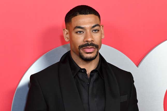  Aaron Pierre attends the 2024 GQ Men Of The Year Party at Bar Marmont on November 14, 2024 in Los Angeles, California.