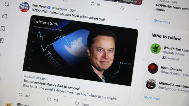 Democrats' Trust and Favorability in Twitter Plummets Following Musk Take Over