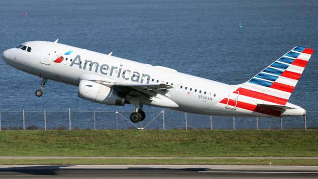 Un avion d’American Airlines