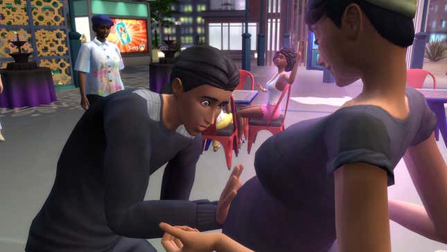 Image for article titled Sims 4 Update Turns Everyone Pregnant And Makes It Hard To Be A Vampire
