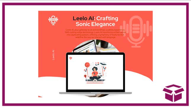 Leelo AI can help bring your written ideas to life with a variety of different speech voices. 