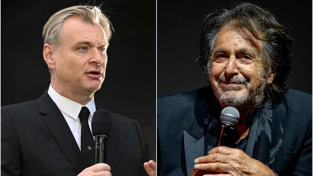 Al Pacino's acting is so subtle only cameras can catch it