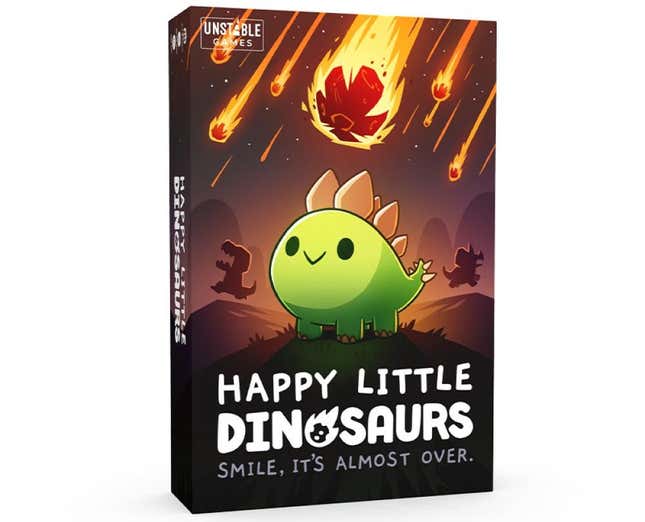 The box to Happy Little Dinosaurs