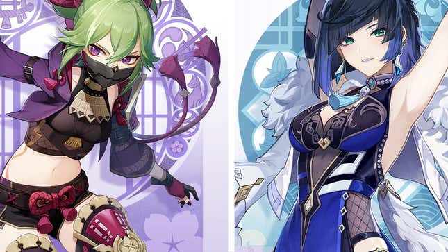 New Characters Revealed: Yelan and Kuki Shinobu (Version 2.7