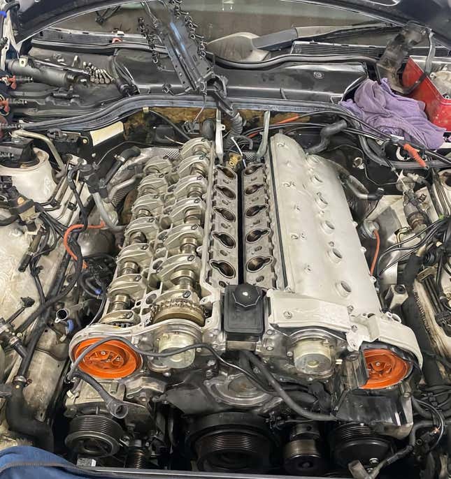 Image for article titled At $40,000, Will This Updated 1993 Mercedes-Benz SL600 Up the Ante?