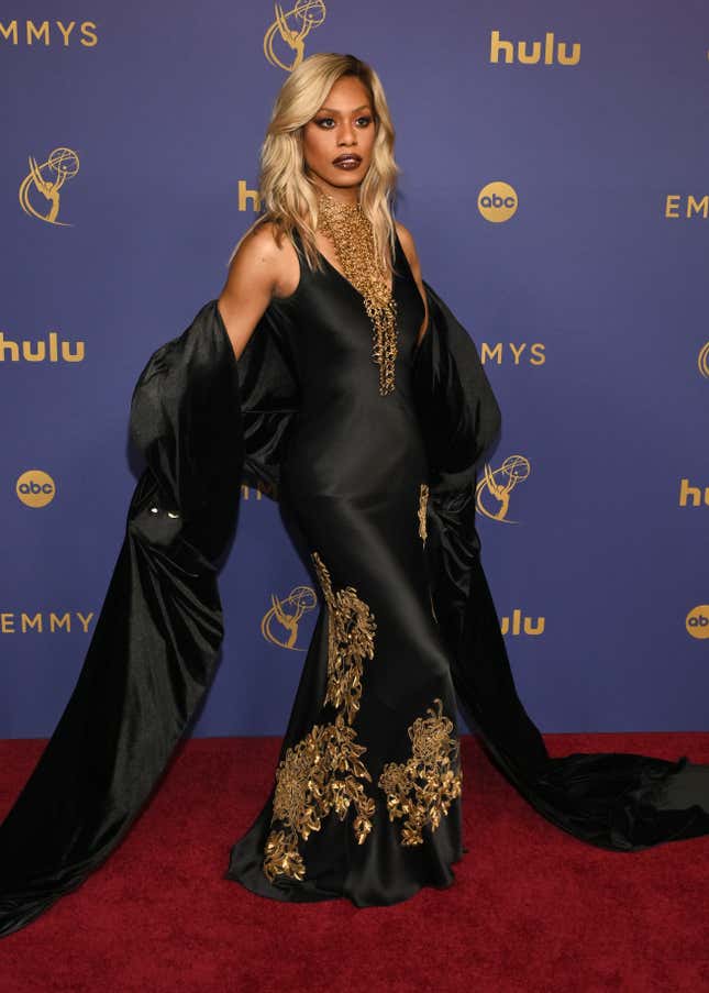 Laverne Cox bei den 76. Primetime Emmy Awards, die am 15. September 2024 im Peacock Theater in Los Angeles, Kalifornien, stattfinden.