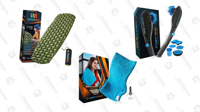 15% Off Mighty Bliss Heating Pad, Sleeping Pad, and Massage Gun | Amazon | Promo Code 15OGVCNP