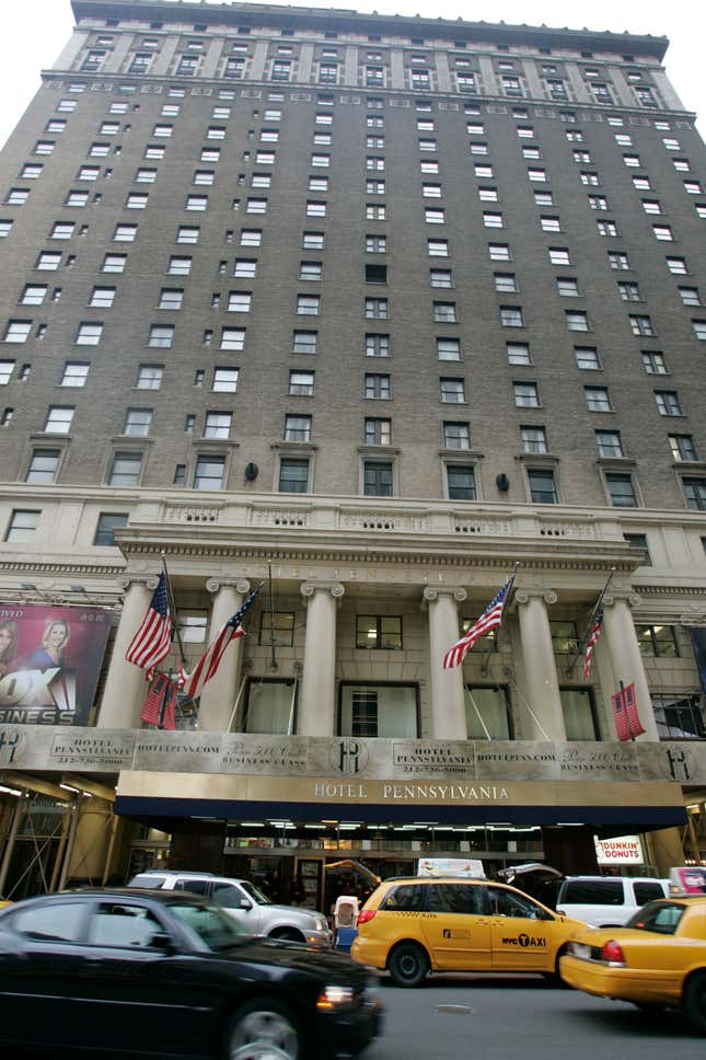 The Hotel Pennsylvania in 2008.