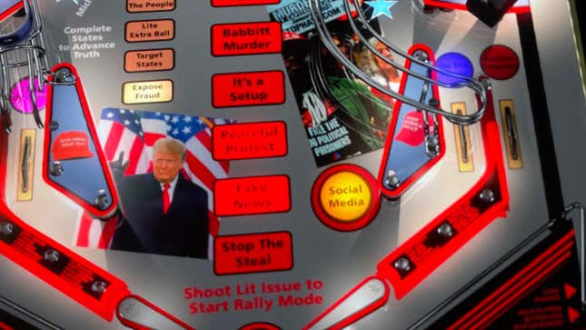 An image of the Insurrection pinball machine.