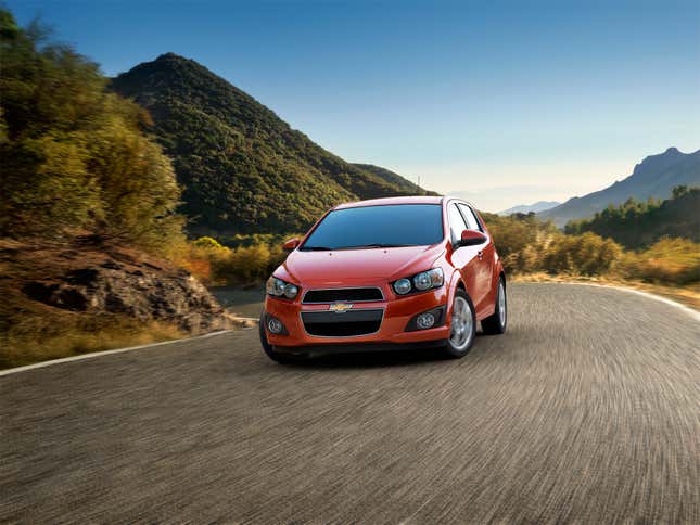 2012 Chevy Sonic Hatchback