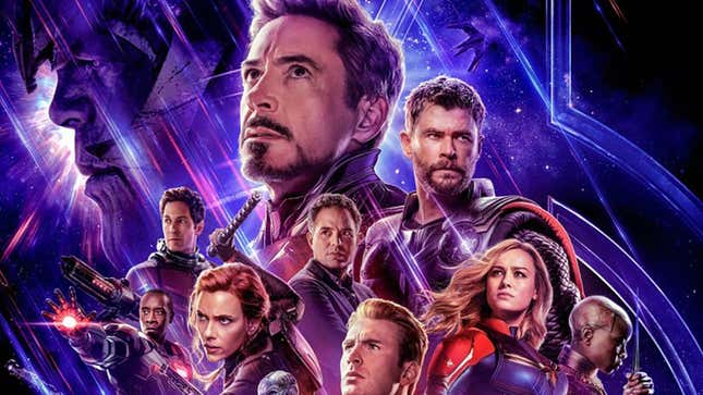 Main poster for Avengers: Endgame.