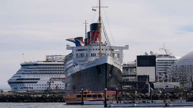 Image for article titled Repairs On The Queen Mary Have Finally Begun