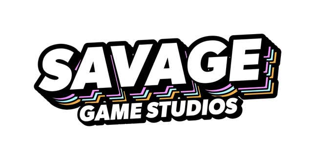Savage Game Studios' logo is seen on a white background.
