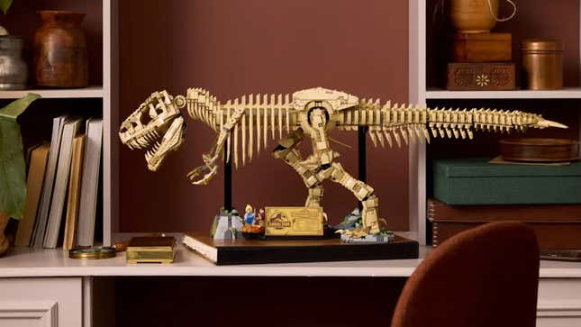 Image for article titled New Lego T-Rex Is Over 3 Feet Long And Contains 3K+ Pieces