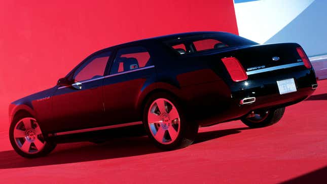 The 2003 Ford 427 concept received an aluminum V10, much like the Cobra. It’s like the first-gen Fusion, if the first-gen Fusion was cool.