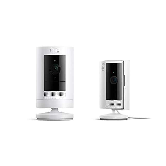 Image for article titled Ring Stick Up Cam Battery with Ring Indoor Cam (2nd Gen), Now 50% Off