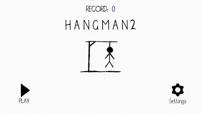 Hangman 2 Screenshots and Videos - Kotaku