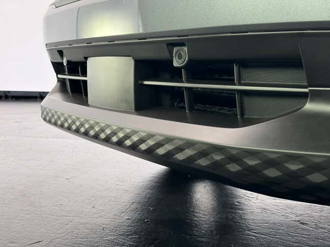 Lower bumper detail of a 2025 Nissan Kicks