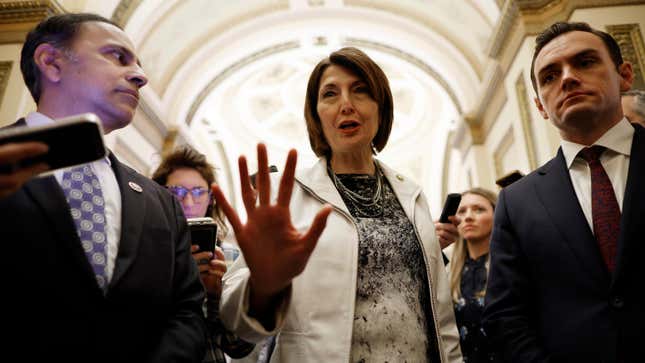 House Committee on Energy and Commerce Chair Cathy McMorris Rodgers (R-WA), who introduced the recent privacy legislation.