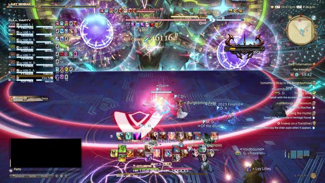 A screenshot shows a fight with Queen Eternal.