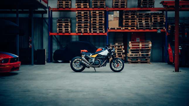 Image for article titled This Martini Motorbike Is The Raddest Custom On Earth