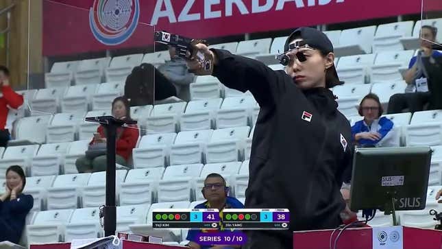 Kim Ye-Ji shot her world record in Baku earlier this year.