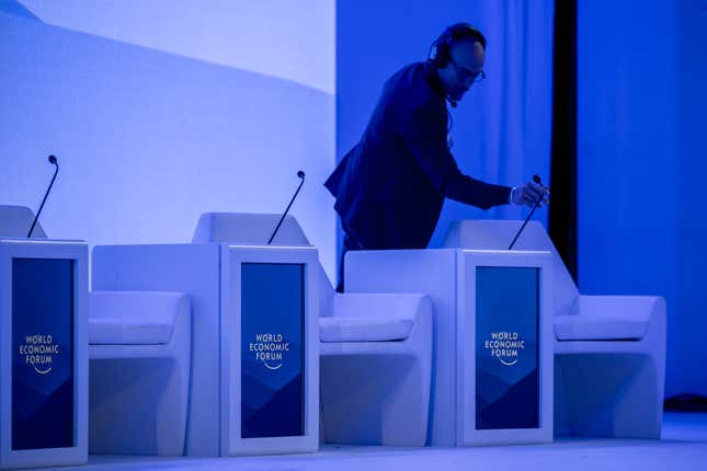 Image for article titled What we learned in Davos