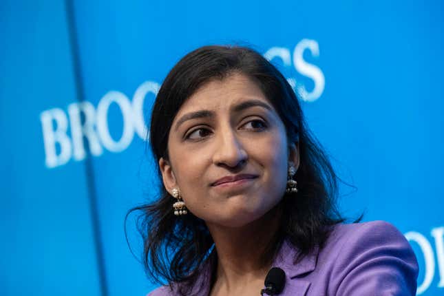 Federal Trade Commissioner Lina Khan has advocated for aggressive antitrust actions against major tech companies. Her successor may follow in her footsteps.