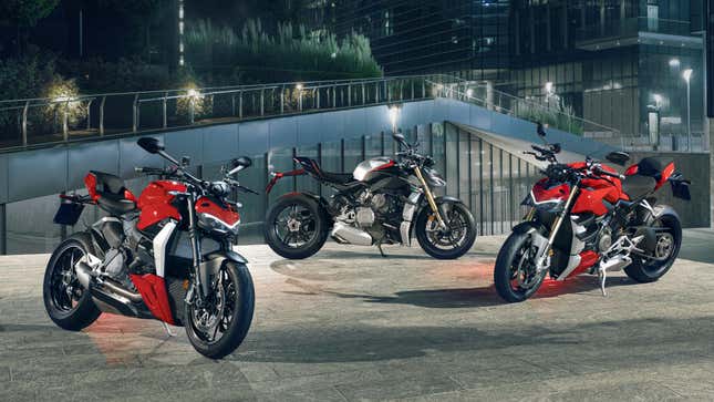 Image for article titled Ducati Gets Naked With Two New Streetfighter Models