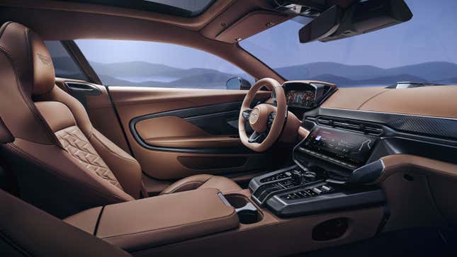 New Aston Martin Vanquish interior