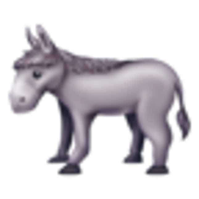 Donkey emoji