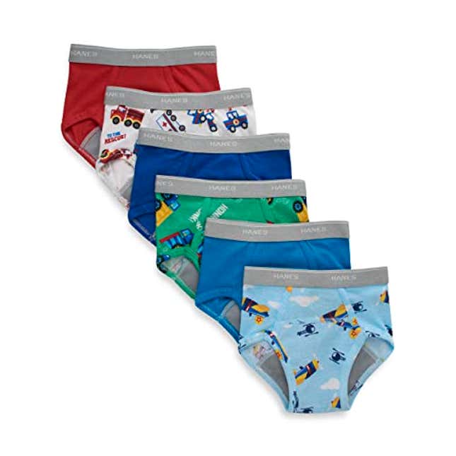 Image for article titled Hanes Boys&#39; Potty Trainer Underwear, Now 26% Off