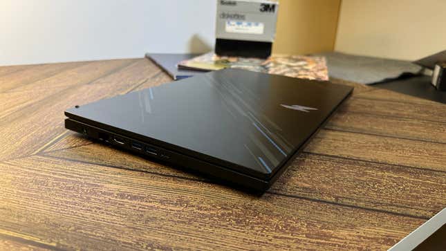 Acer Nitro V15 with lid closed.