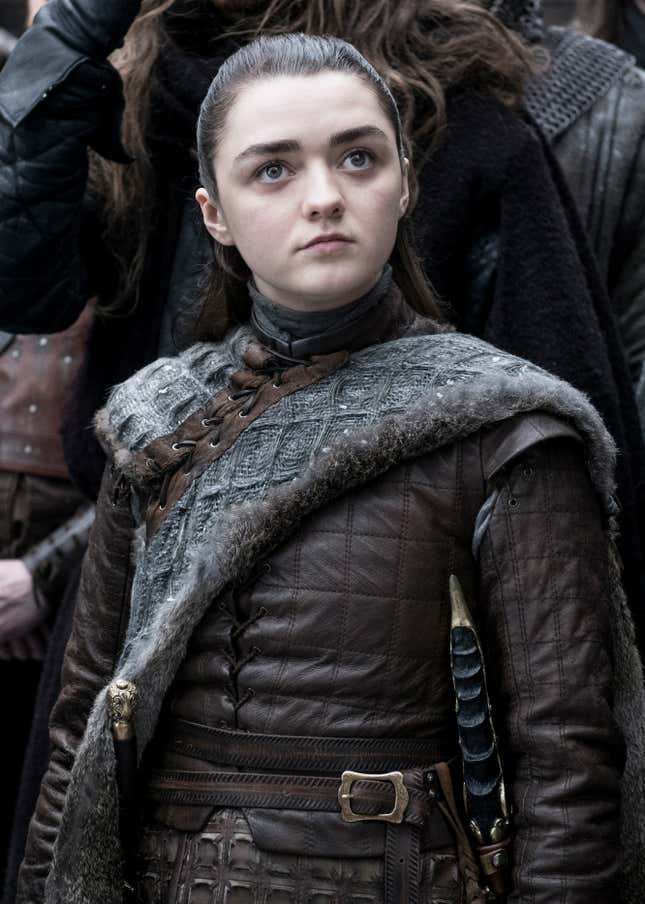 hbo game of thrones arya stark