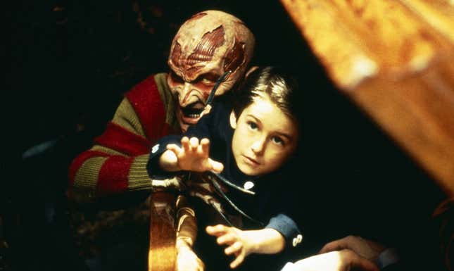 Freddy with Nancy's son Dylan, played by Miko Hughes.