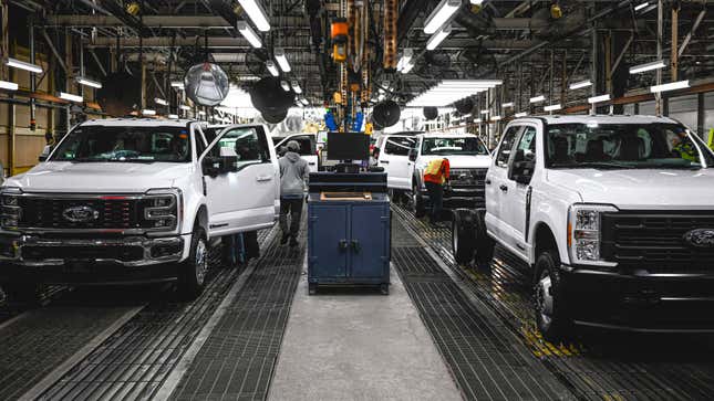 Ford Super Duty production