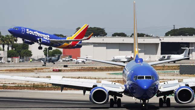 Southwest Airlines planes