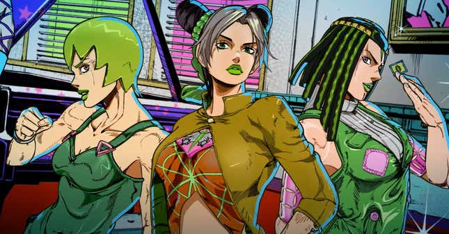 Main characters of Jojo 6 Stone Ocean from new