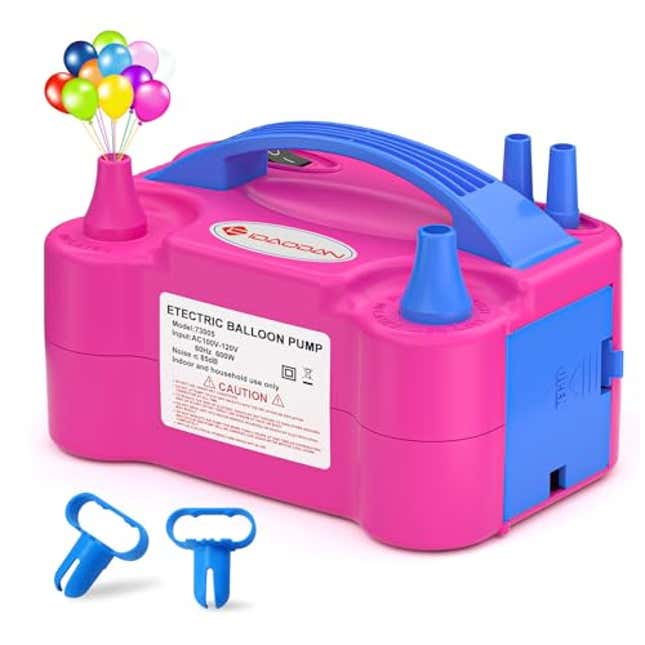 Image for article titled IDAODAN Electric Balloon Pump, Now 47% Off