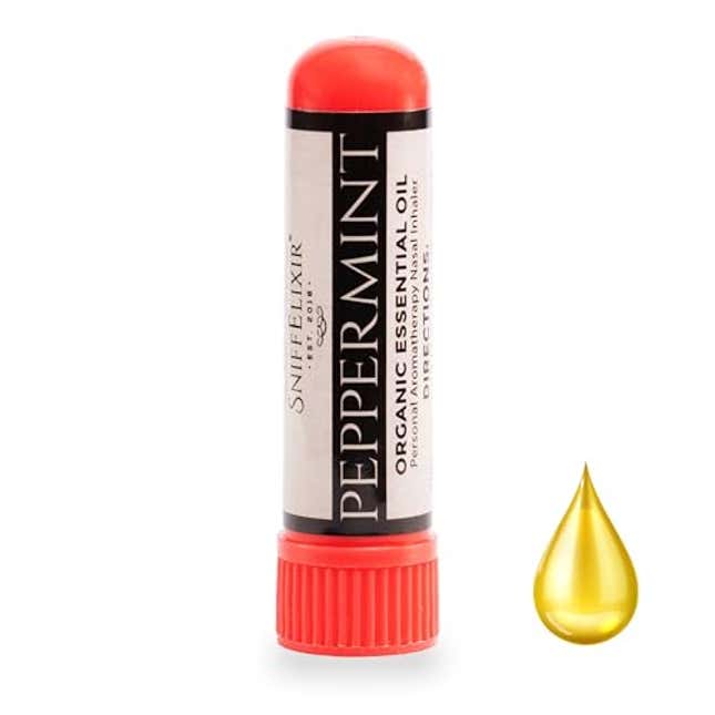 Image for article titled Peppermint Essential Oil Nasal Inhaler Stick for Headache, Now 10% Off