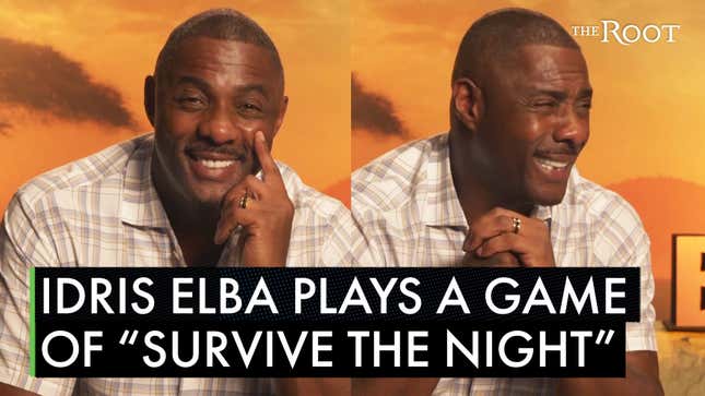 Idris Elba Plays <i>Survive the Night</i> with The Root