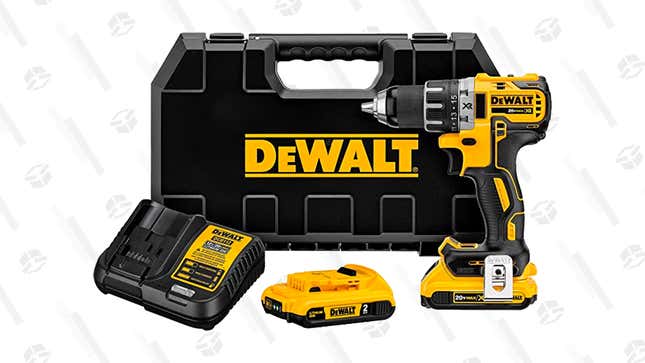 DeWalt 20V Max Cordless Drill | $150 | 35% Off | Amazon