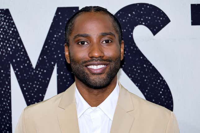  John David Washington attends the World Premiere of “Amsterdam” at Lincoln Center on September 18, 2022 in New York City.