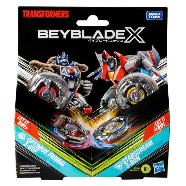 Image for article titled There&#39;s More Than Meets the Eye With Hasbro&#39;s Transformers Beyblades